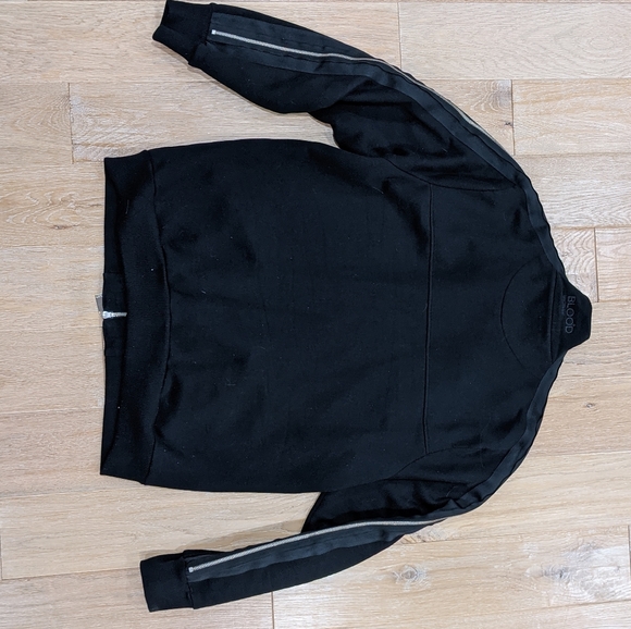 Blood Brother Black Men's Zippered Sweater - Picture 4 of 4